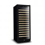 Wine Cooler Cabinet Refrigerator with Digital Temperature Control Glass Door and Dual Temperature Zones for sale