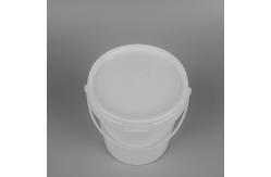 China 0.8L 27oz Plastic Food Bucket Transparent Plastic Bucket With Lid supplier