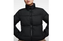 China Custom Mens Black Polyester Outdoor Puffer Jacket for Winter supplier