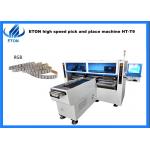 Flexible PCB Mounting Pick And Place Machine 68 Heads Double Arm