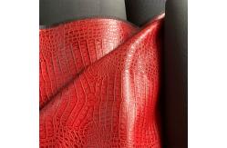 China PU PVC Coated Synthetic Artificial Leather 1.5M Width For Packing supplier