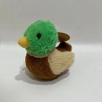 Fluffy and Vivid Plush Mallard w/ Sound Animated Bird Toy BSCI Factory for sale