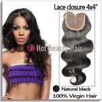 12 Brazilian Lace Silk Base Top Closure Human Hair Brown No Shedding for sale