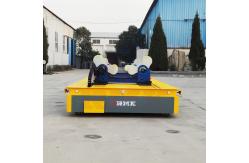 China 12 Tons Heavy Duty Automatic Transfer Cart Electromagnetic Brake Stepless Speed supplier