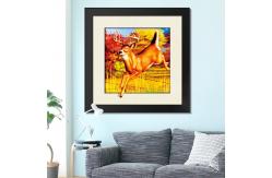 China Custom Posters 3 Dimensional Pictures 40x40 Cm Giraffe Large Size supplier