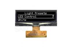 China Industrial Grade 2 Inch OLED Display Module 128x32 Graphic SPI I2C Interface supplier