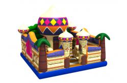 China Amusement Park 0.55mm 6x6x5m Inflatable Bouncy Castle supplier