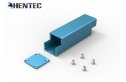 China Bright Blue Anodizing Extruded Aluminum Enclosure 6063 / 6061 / 6005 Water Proof supplier