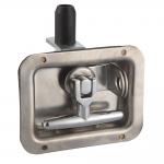 ODM Tool Box Locks Stainless Steel Silver Color Latch Door Lock for sale