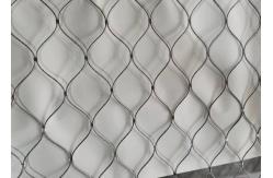 China 2mm 304 Stainless Steel Rope Mesh Netting Fall Prevention Good Flexibility supplier