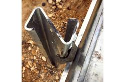 China Highway Guardrail AASHTO M-180 Z Shape Posts with Durable Stainless Steel Material supplier