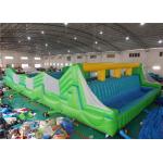 Fire Retardant Inflatable Backyard Obstacle Course For Adults Hand Drawing