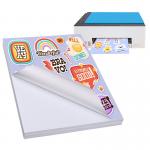 Factory Wholesale 100u PET Self Adhesive Sticker Glossy Label for sale