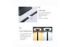 China Solar Street Light Pillar LED Pole Posts Garden Lamp New Solar Lighting System supplier