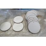 P8 P4 Material Round Piezoelectric Ceramic Discs / Piezo Ceramic Disc 43 X 2mm for sale