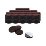 Anti Scratch Floor Protectors 5mm Self Stick Furniture Felt Pads for sale