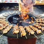 Heating And Cooking Barbecue Bbq Grill