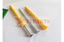 China Concrete Wall Plastic Insulation Plug Anchor With Hexagon Tapping Screw supplier