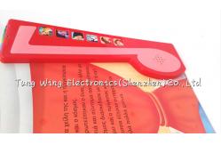 China Note shaped Button Sound Module For Kid's Eductational baby music book supplier