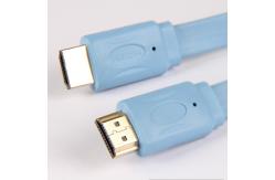 China Flat Audio Link Cable HDMI wire , usb audio cable Customized Length supplier