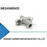 UCR Union Cross Stainless Steel SS316L Tube Fittings Plumbing Fitting Pneumatic Air Fitting High Quality Sanmin for sale