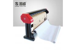 China Vertical Cutting Plotter Machine Video Tech Supporting Automatic Control supplier