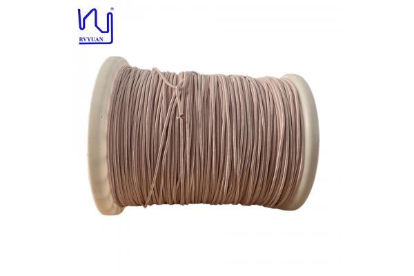 USTC / UDTC 0.071mmx840 Silk Covered Litz Wire For Transformer