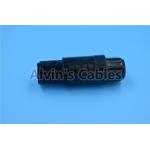 Medical 8 Pin Plastic Electrical Connectors Quick Push Pull Self Locking System
