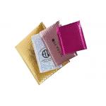 Custom 200 Microns Self Adhesive Colored Metallic Bubble Mailers for sale