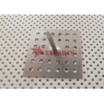 40x40mm Perforated Base Insulation Pins With Locking Washers For HVAC System for sale