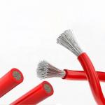 Twisted Wire Highly Flexible 24AWG Tinned Copper Coated Silicone Rubber Insulated Electric Cable for sale