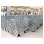 Large Capacity Industrial Warehouse Wire Container Custom Folding Wire Mesh Container