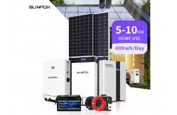 China Home Off Grid Full Set 5kwh 10kwh 20kw Solar Energy Storage System supplier