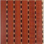 12mm Thickness Decorative Wooden Grooved Acoustic Panel for Ceiling and Wall for sale