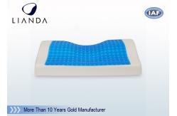 China High Density Cooling gel memory foam pillow for summer good sleep supplier