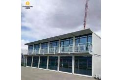 China Module Prefabricated Container House Q235B Galvanized Steel Frame supplier