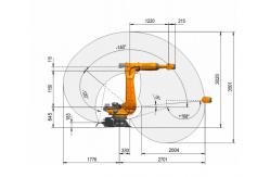 China Kuka Youbot Joint Limits Arm Floor KR 210 R2700-2 Reach 2700mm supplier