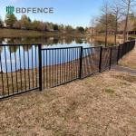 Home Garden 50x100mm Double Wire Mesh Fencing Powder Coated for sale