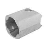 DYJ28-A01 OD28 Aluminum Lean Tube Profile Pipe Connecting Accessory industrial