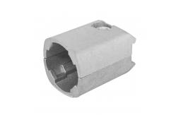 China D28 Aluminum Lean Tube Profile Pipe Connecting Accessory industrial supplier