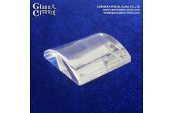 China Durable Ultra Clear Borosilicate Glass Lens For Tunnel Lighting supplier