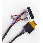 105C Rated Temperature Sturdy Copper LVDS Cable Resistant to Fire for sale