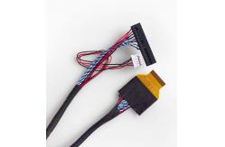 China 105C Rated Temperature Sturdy Copper LVDS Cable Resistant to Fire supplier