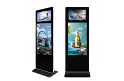 China Indoor Dual Screen Standing LCD Advertising Display supplier