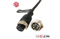 China Outdoor LED Display GX16 Waterproof Electrical Plugs supplier
