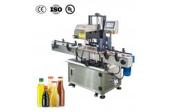 China 220V / 380V Automated Capper High Precision Bottle Cap Machine With Stainless Steel Structure supplier