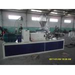 Window Sealing Strip WPC Profile Production Line , WPC Frame Profile Extruder for sale