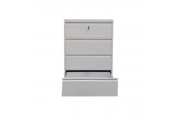 China Environmental Coating Filing Cabinets With Plastic & Metal Handles 0.5-0.9mm Thickness supplier