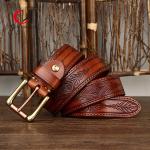 Fashion Trendy Style Genuine Leather Belt 125cm Length For Business Meeting for sale